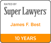 Super Lawyers 10 Years Badge